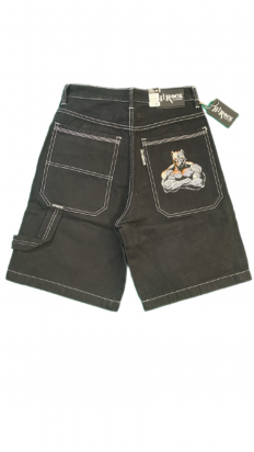 לצפייה במוצר HiRock Black Hip-Hop Shorts – Bulldog